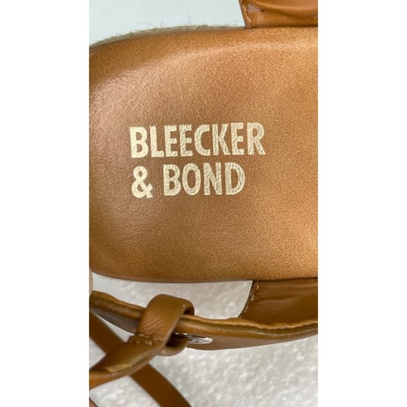 Bleecker & Bond womens size 7.5 Odette Espadrille Wedge Sandal gladiator style - Picture 5 of 16
